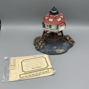 1996 Lighthouse Thomas Point MD #181 Harbour Lights Nautical COA Ltd Ed
